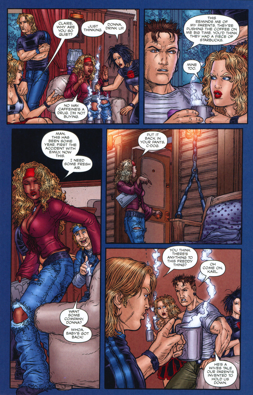 Read online Nightmare on Elm Street: Paranoid comic -  Issue #1 - 23