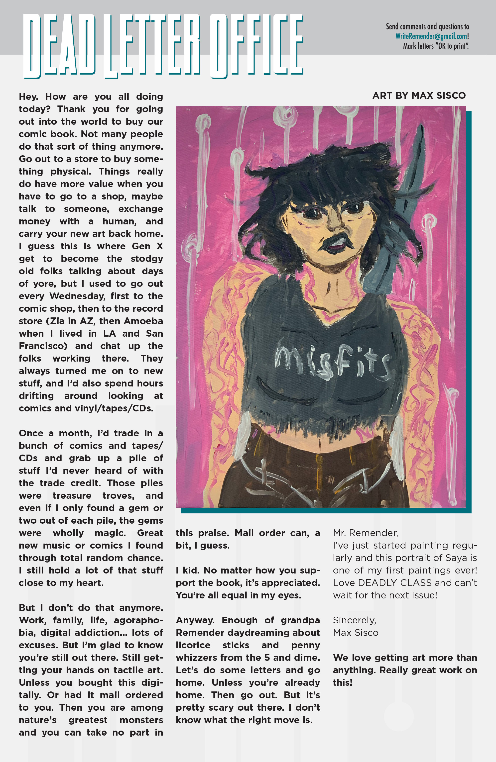 Read online Deadly Class comic -  Issue #41 - 24