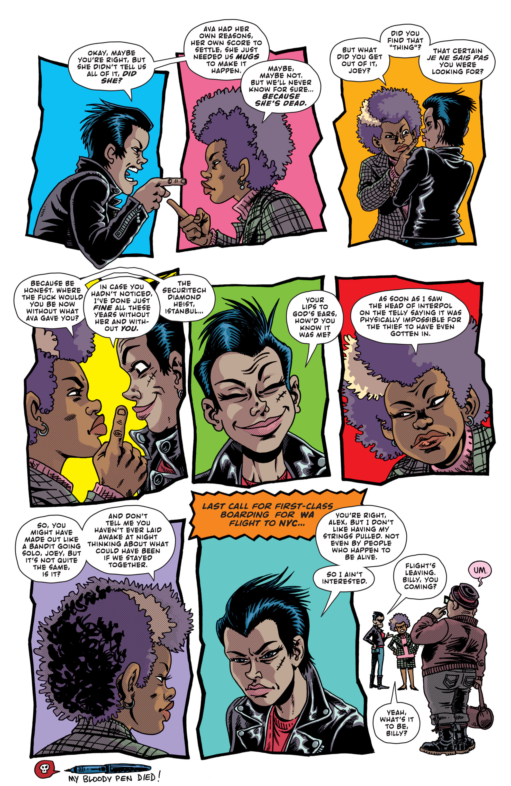Read online Last Gang In Town comic -  Issue #5 - 5