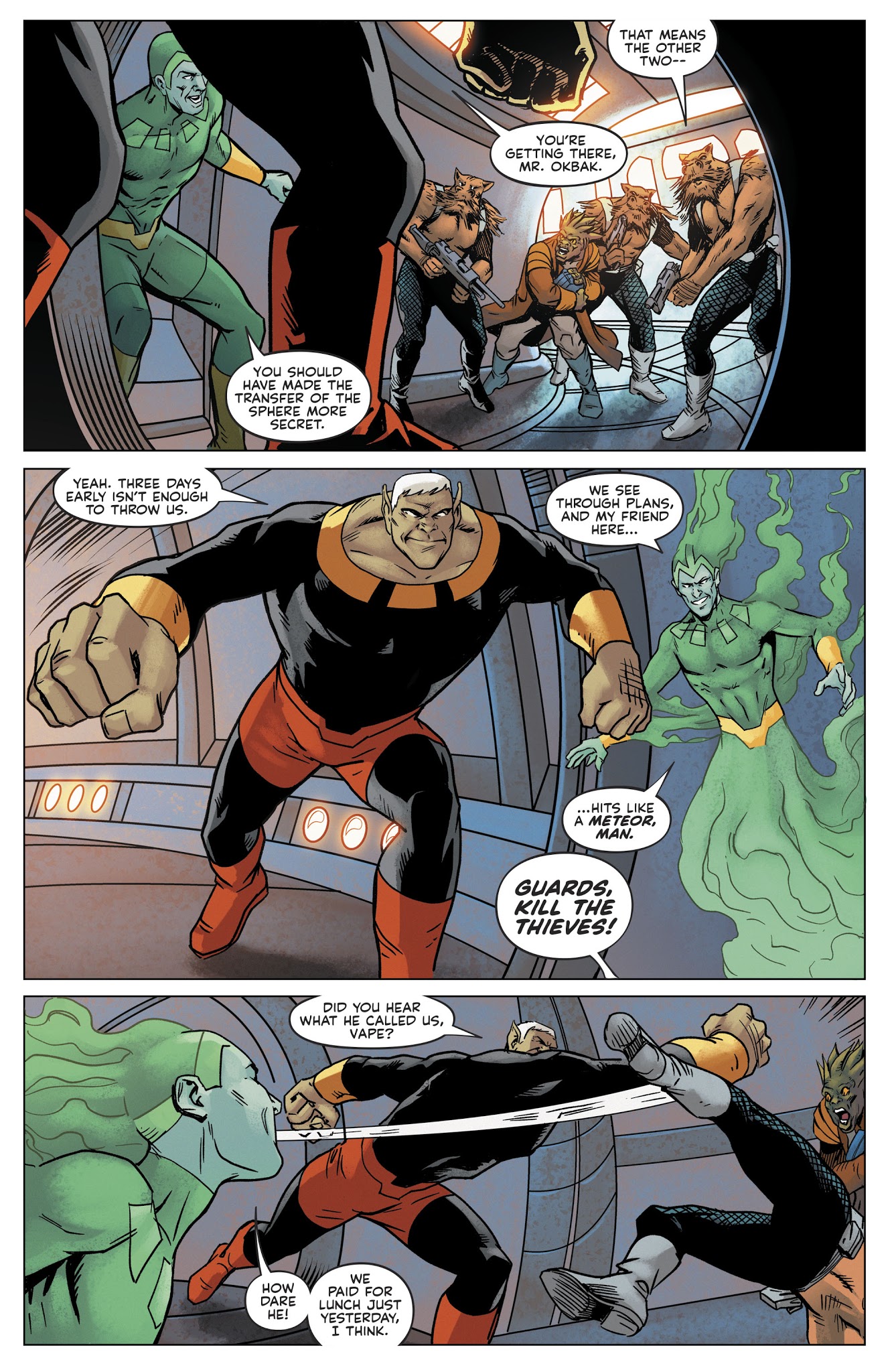 Read online Future Quest Presents comic -  Issue #4 - 5