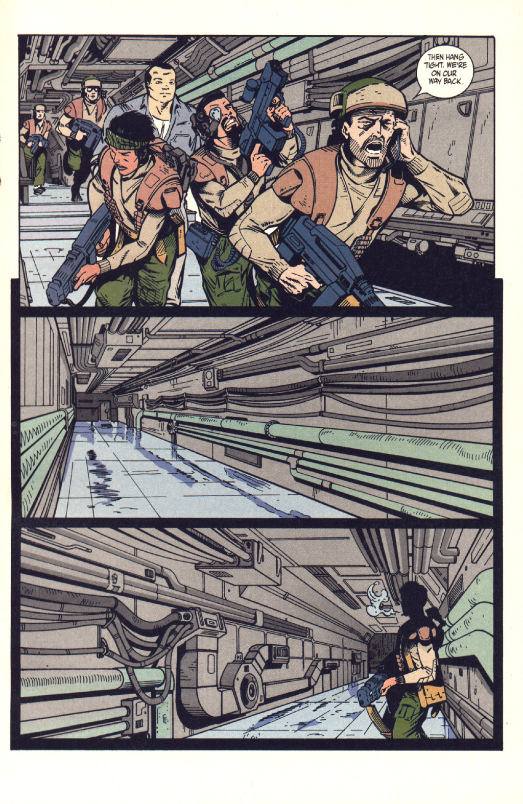 Read online Aliens: Colonial Marines comic -  Issue #9 - 14