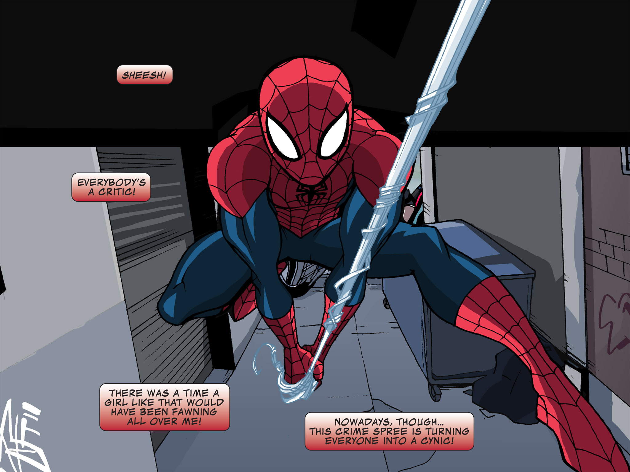 Read online Ultimate Spider-Man (Infinite Comics) (2015) comic -  Issue #12 - 25