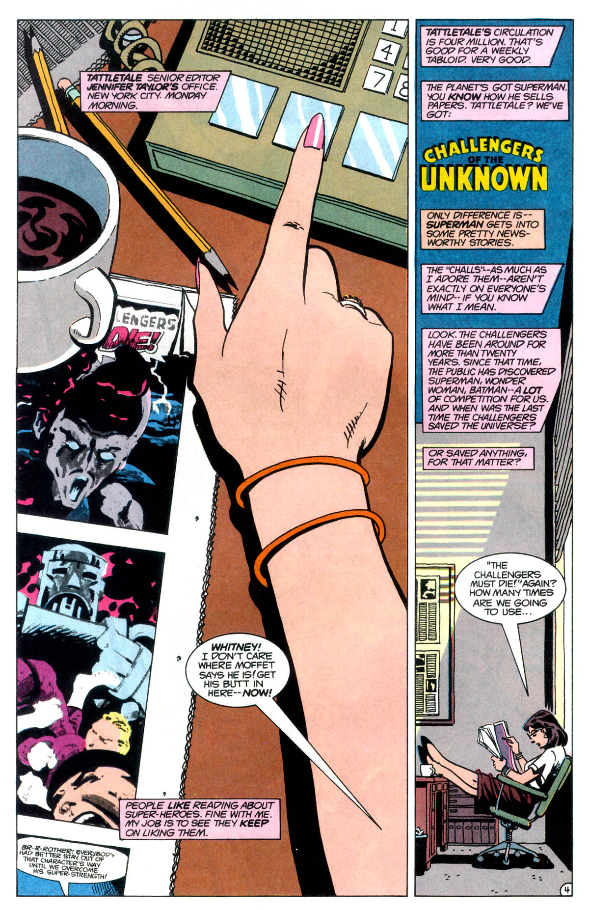 Read online Challengers of the Unknown (1991) comic -  Issue #1 - 6