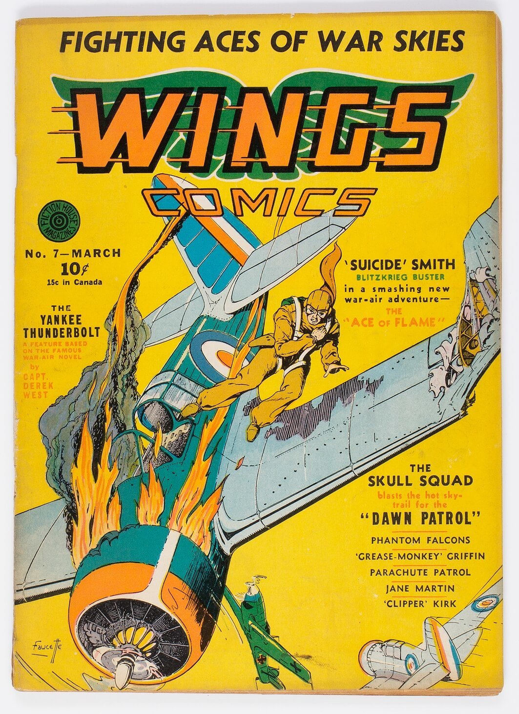 Read online Wings Comics comic -  Issue #7 - 1