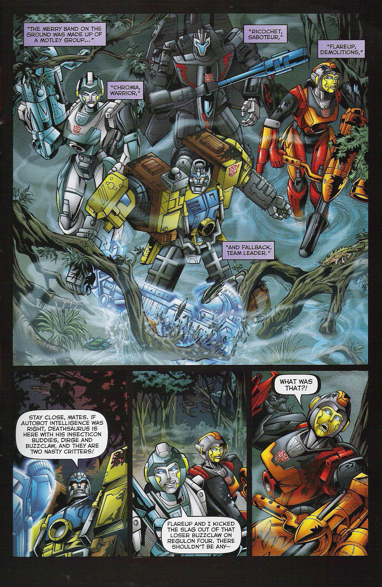Read online Transformers: Timelines comic -  Issue #0 Descent Into Evil - 5