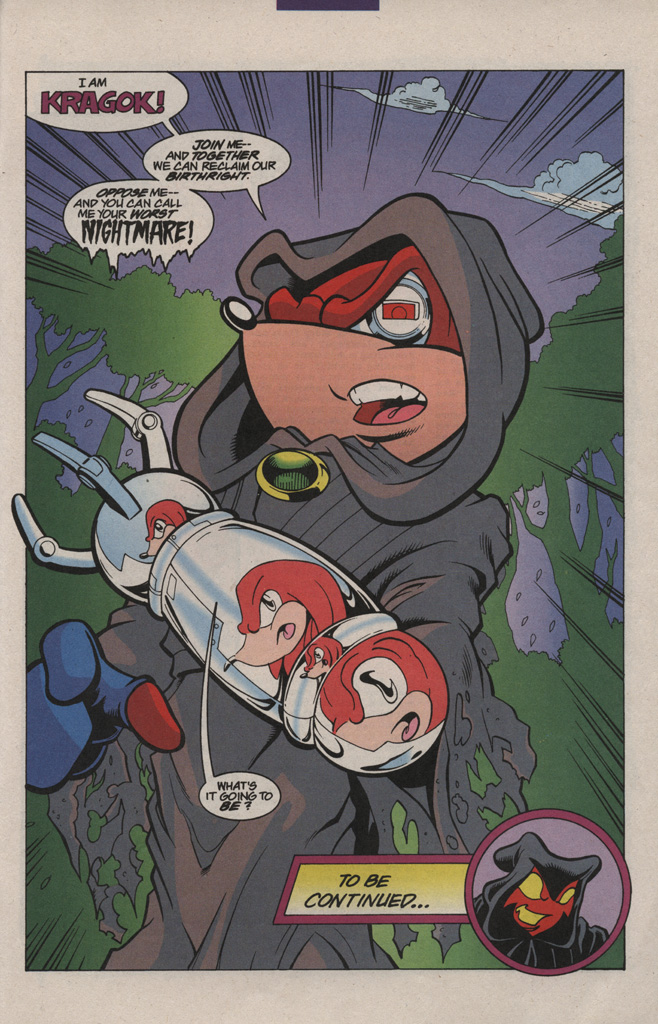 Read online Knuckles the Echidna comic -  Issue #1 - 31
