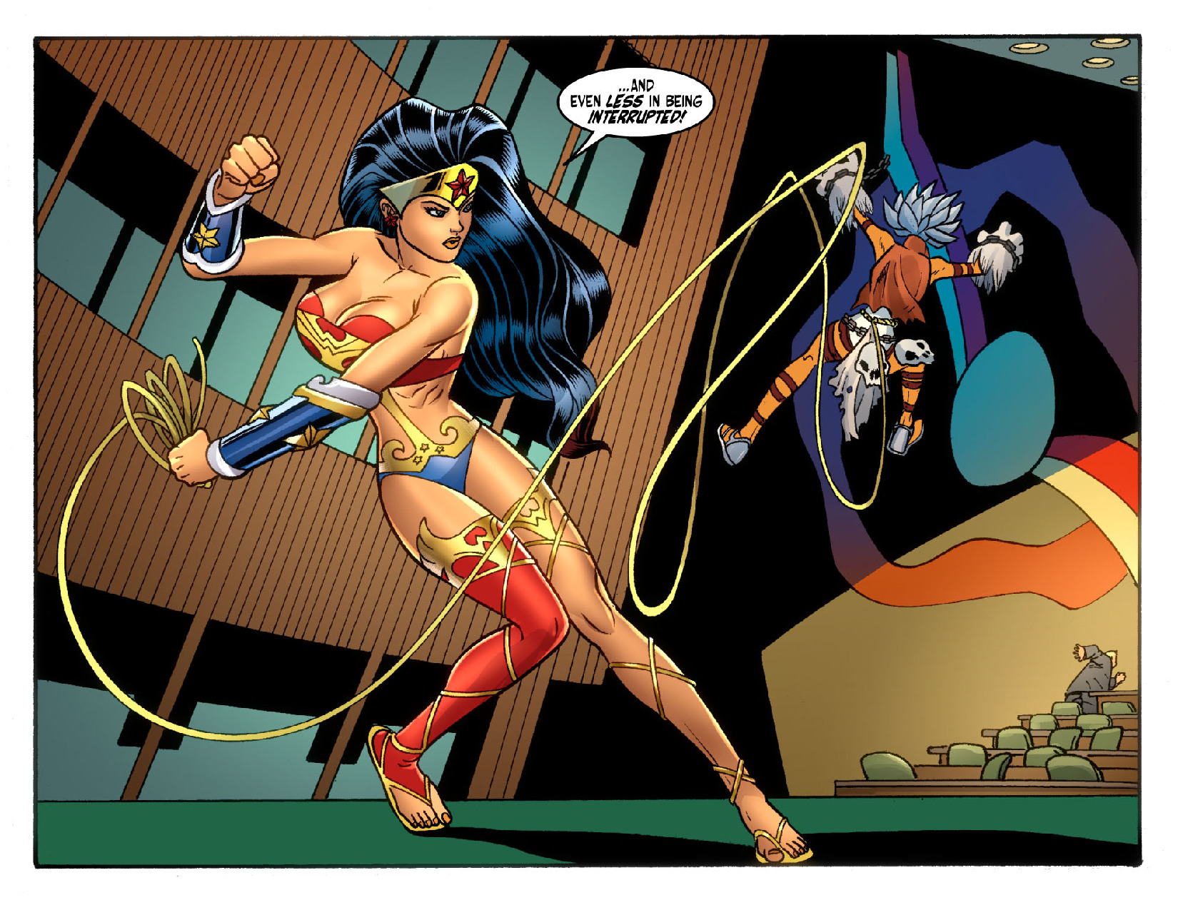 Read online Ame-Comi: Wonder Woman comic -  Issue #3 - 7