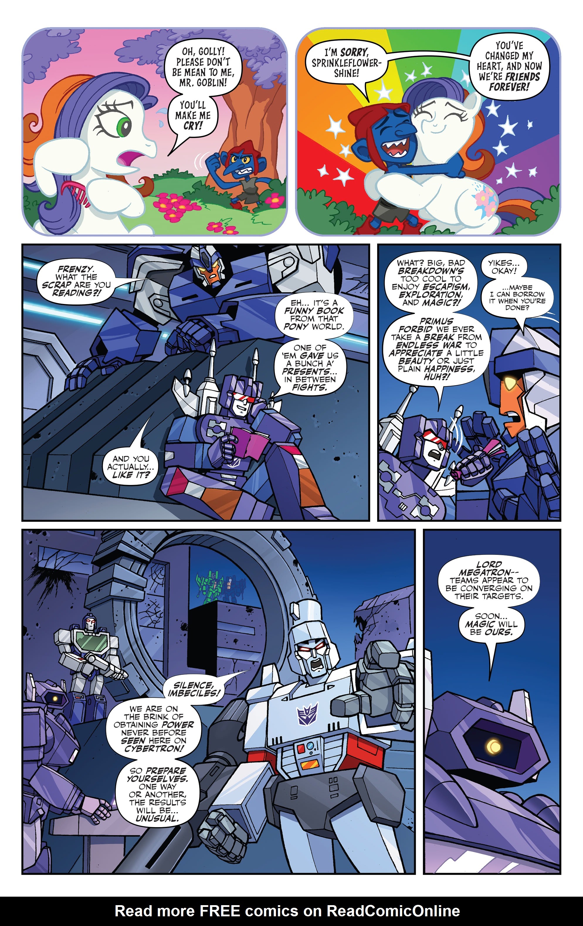 Read online My Little Pony/Transformers II comic -  Issue #1 - 5