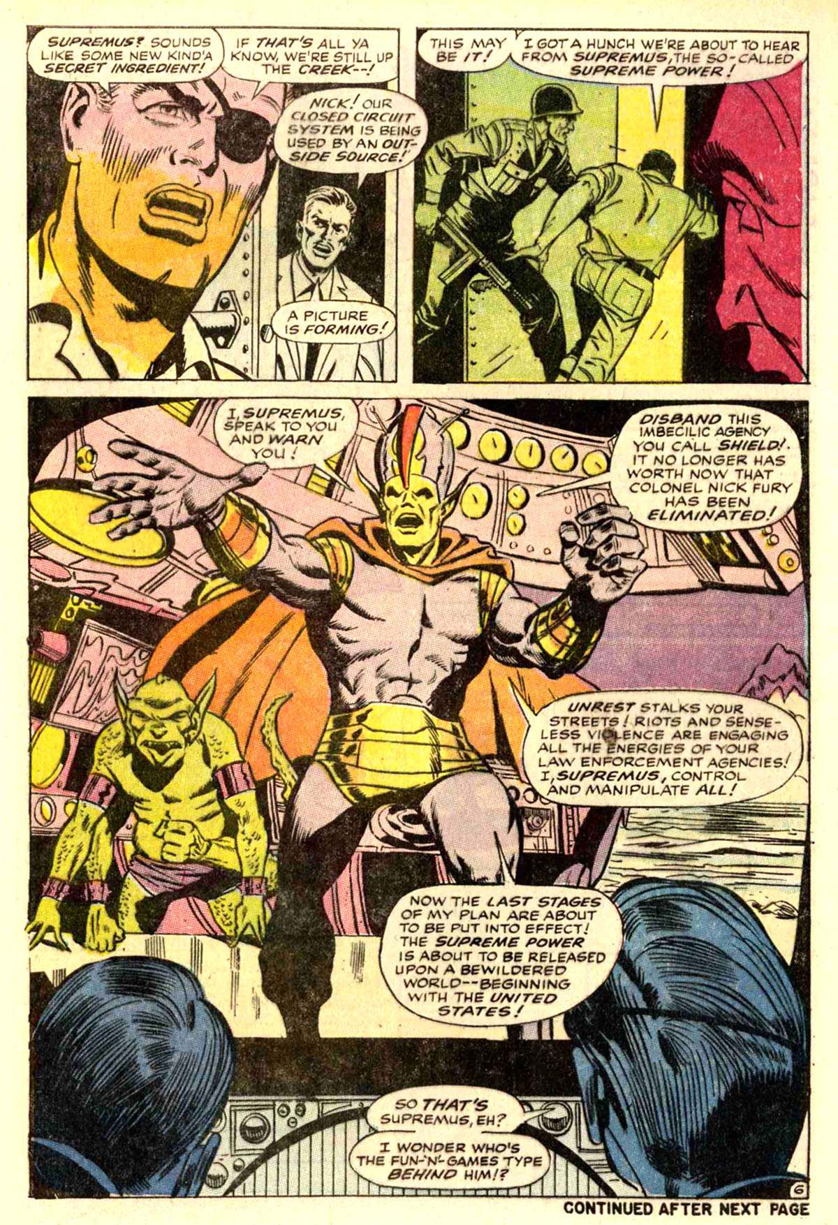 Read online Nick Fury, Agent of SHIELD comic -  Issue #8 - 9
