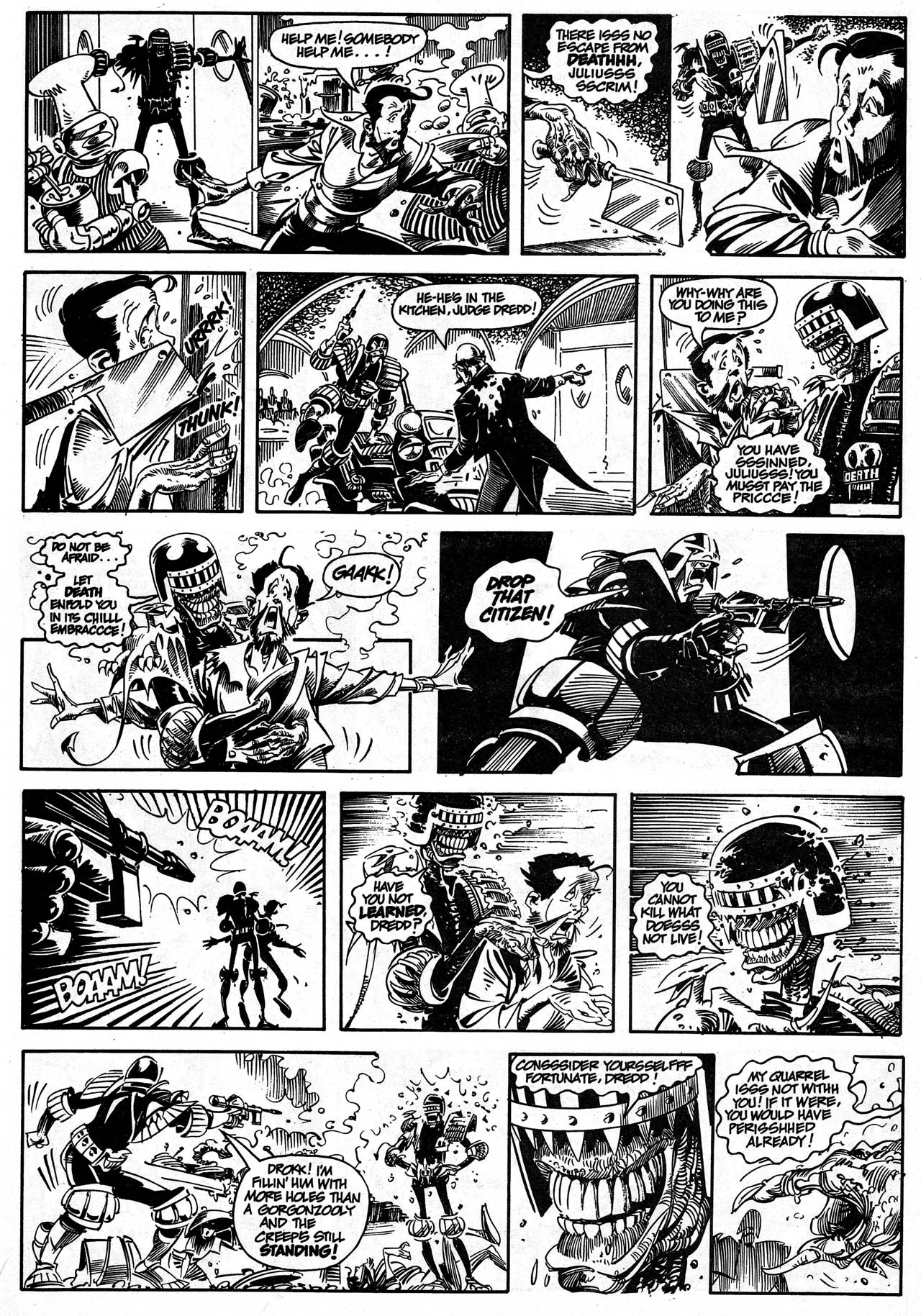 Read online Judge Dredd Megazine (vol. 3) comic -  Issue #54 - 23