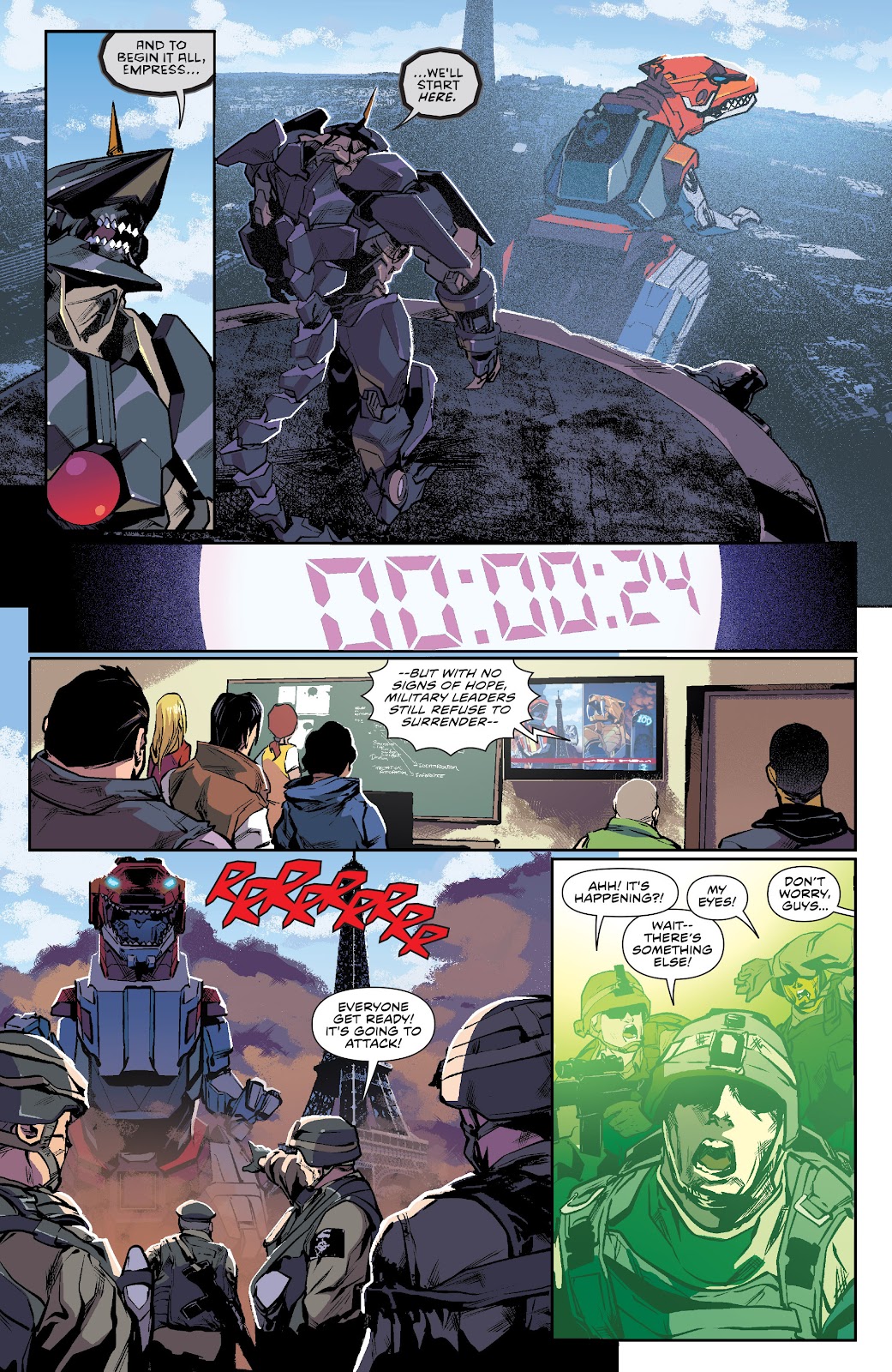 Mighty Morphin Power Rangers issue 9 - Page 4