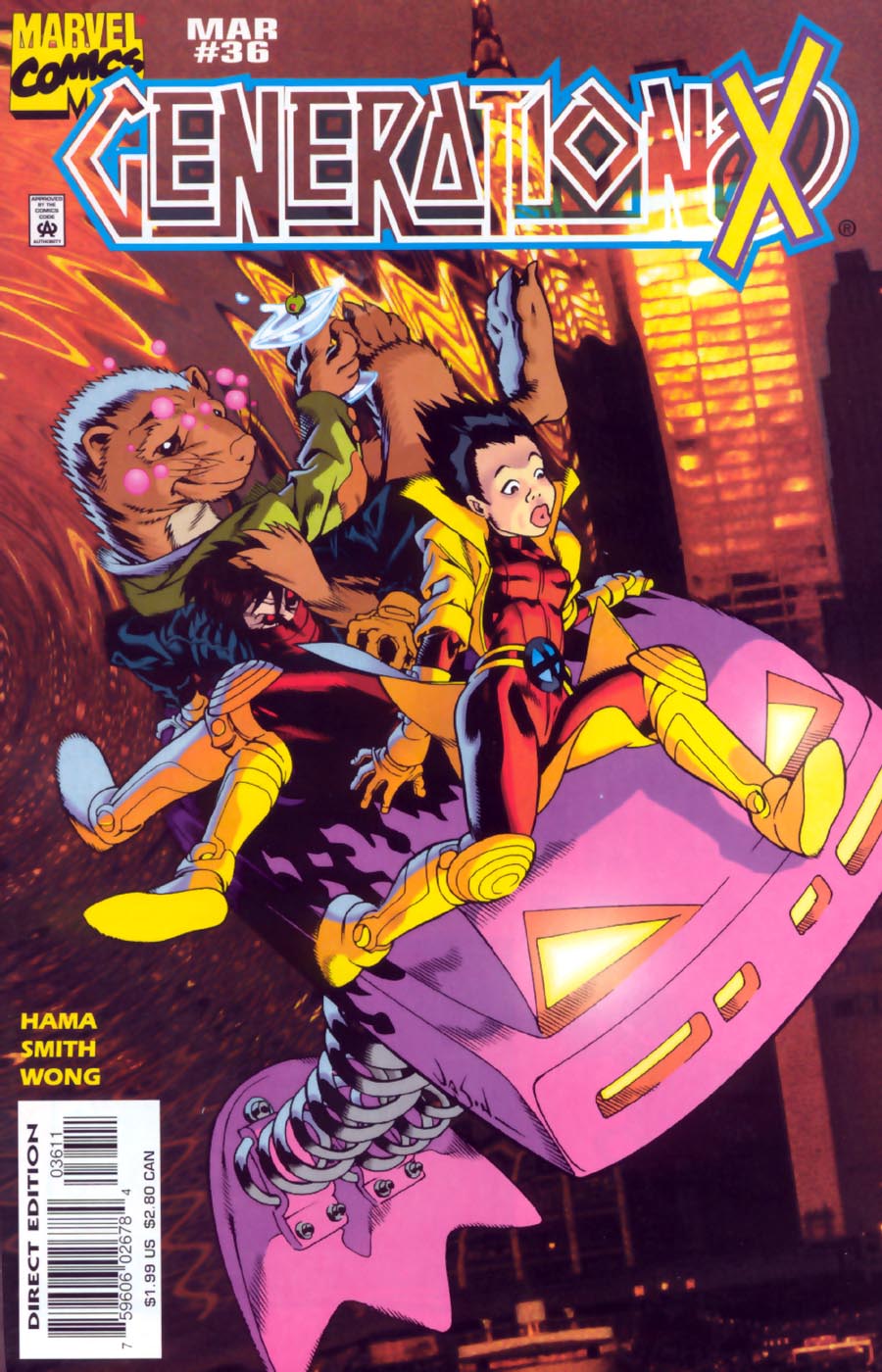 Read online Generation X comic -  Issue #36 - 1