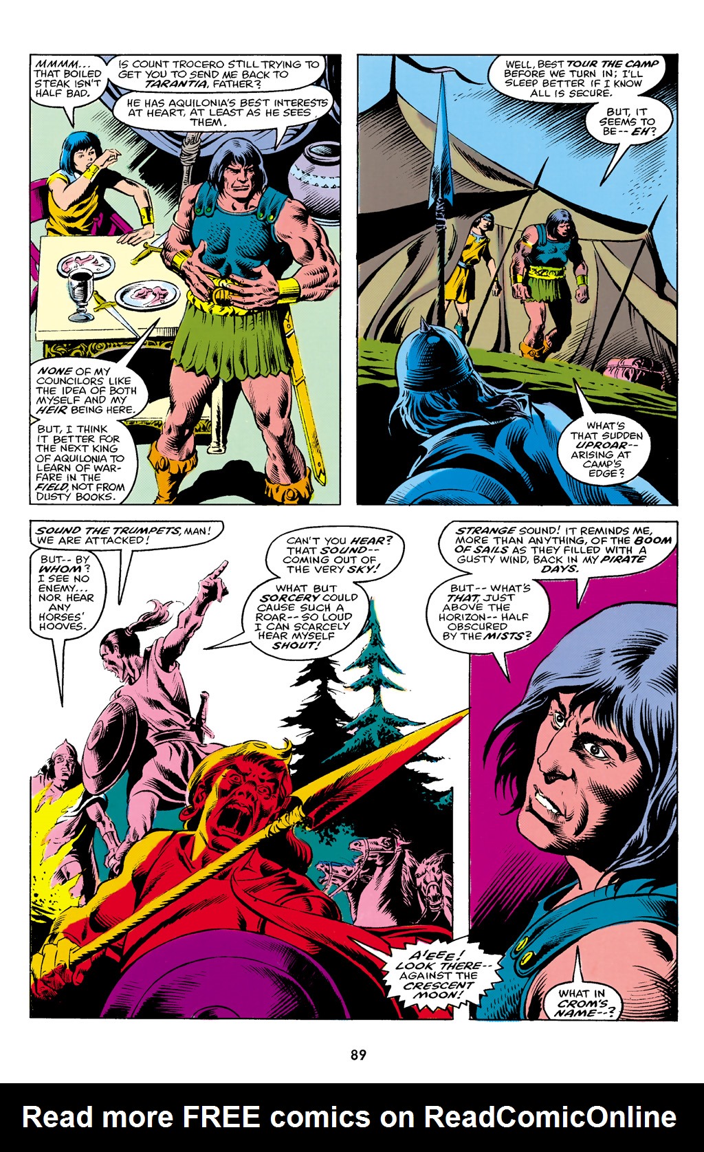 Read online The Chronicles of King Conan comic -  Issue # TPB 1 (Part 1) - 86