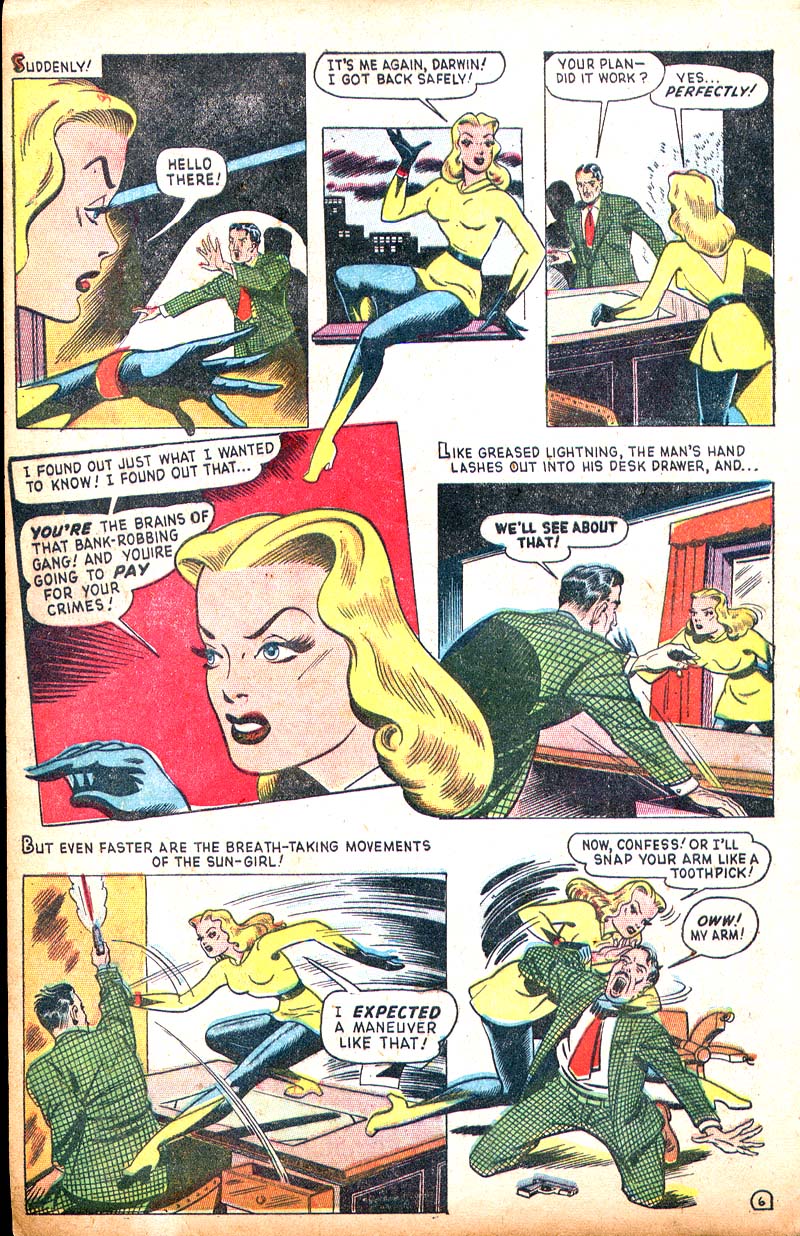 Read online Sun Girl comic -  Issue #1 - 8