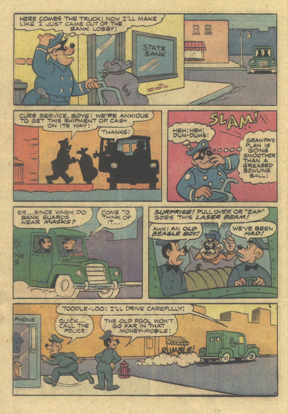 Read online Walt Disney THE BEAGLE BOYS comic -  Issue #30 - 16