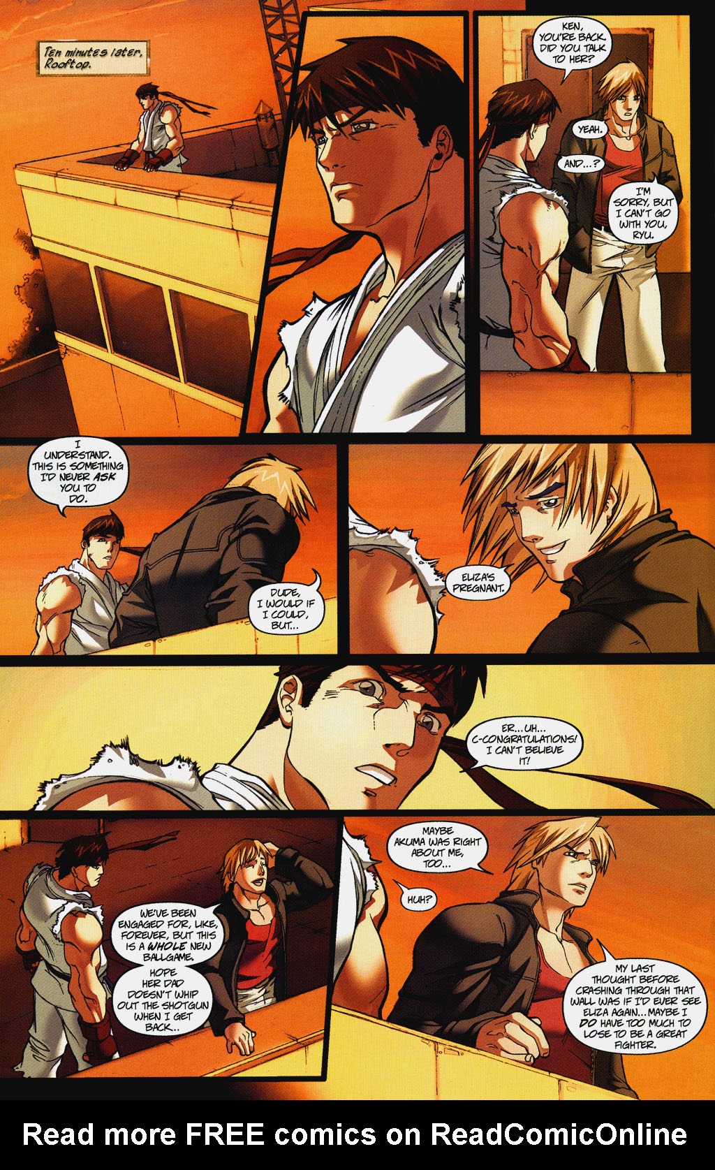 Read online Street Fighter (2003) comic -  Issue #6 - 21