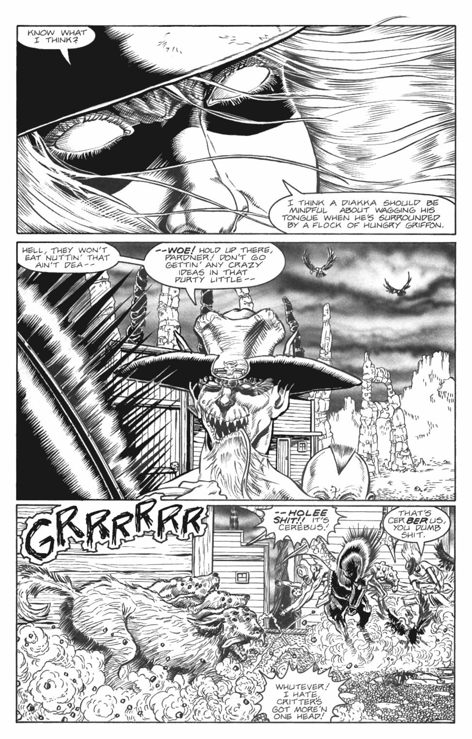 Read online Gunfighters in Hell comic -  Issue #4 - 10