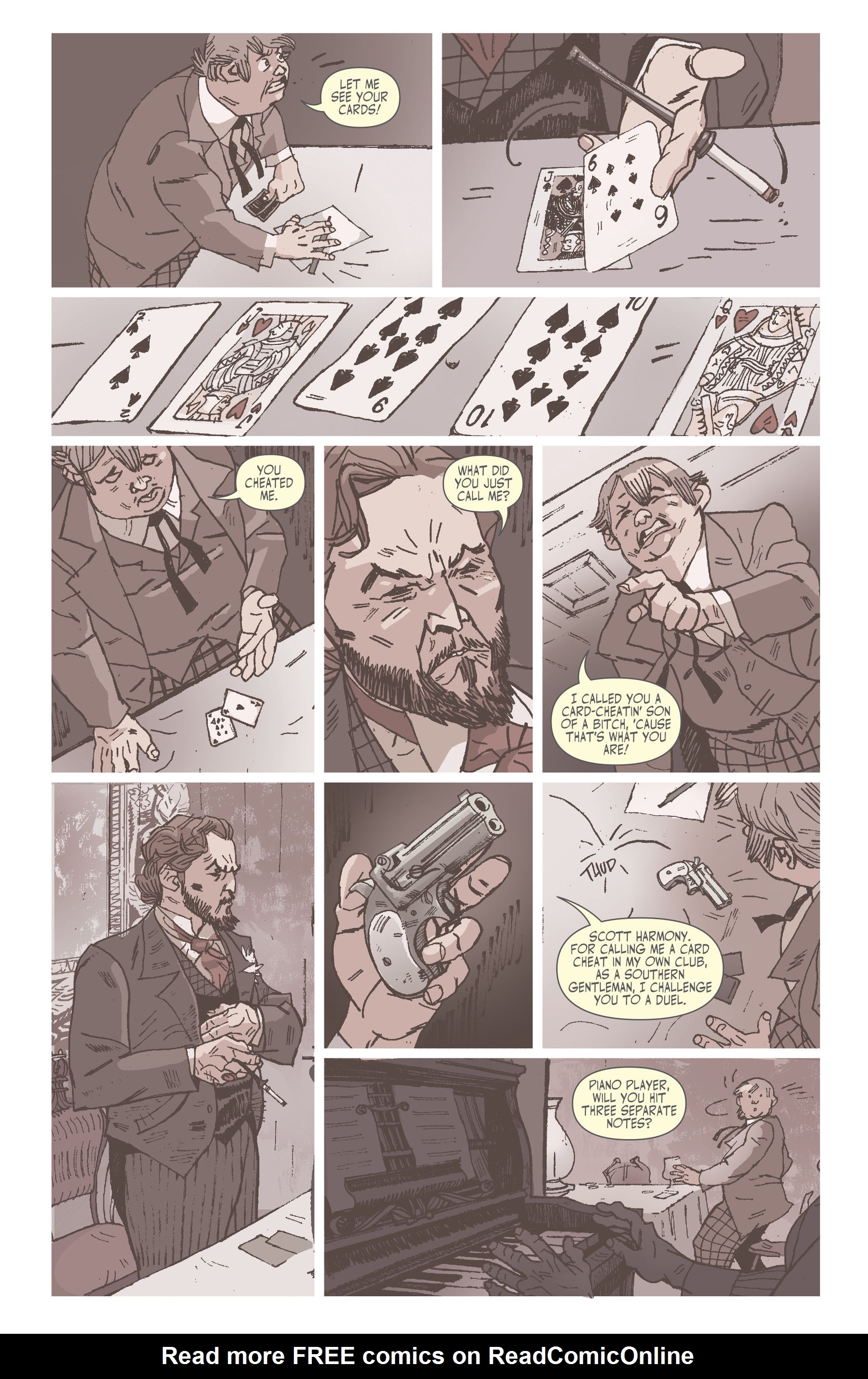 Read online Django Unchained comic -  Issue #4 - 10