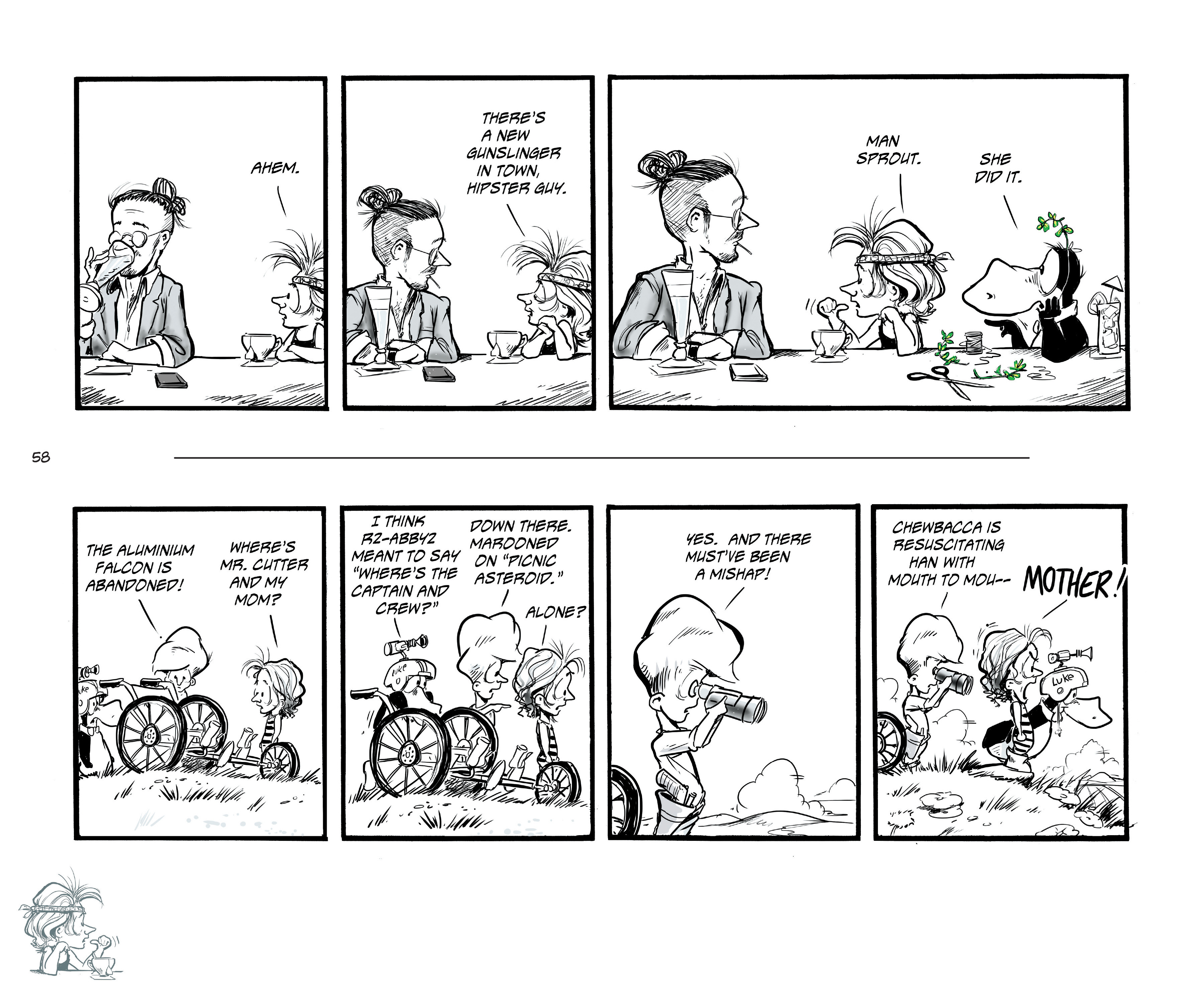 Read online Bloom County Episode XI: A New Hope comic -  Issue # Full - 60