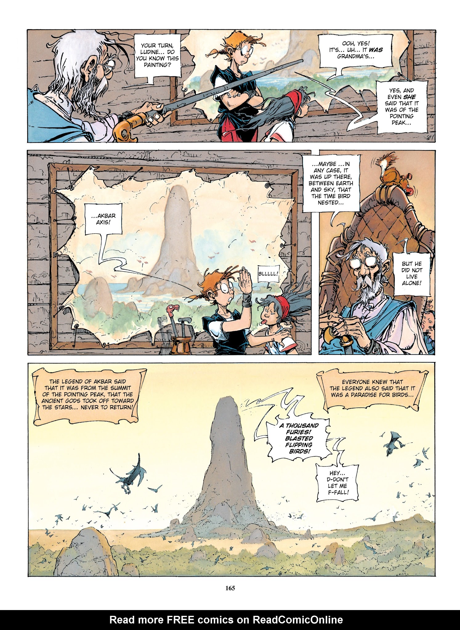 Read online The Quest for the Time Bird comic -  Issue # TPB - 166