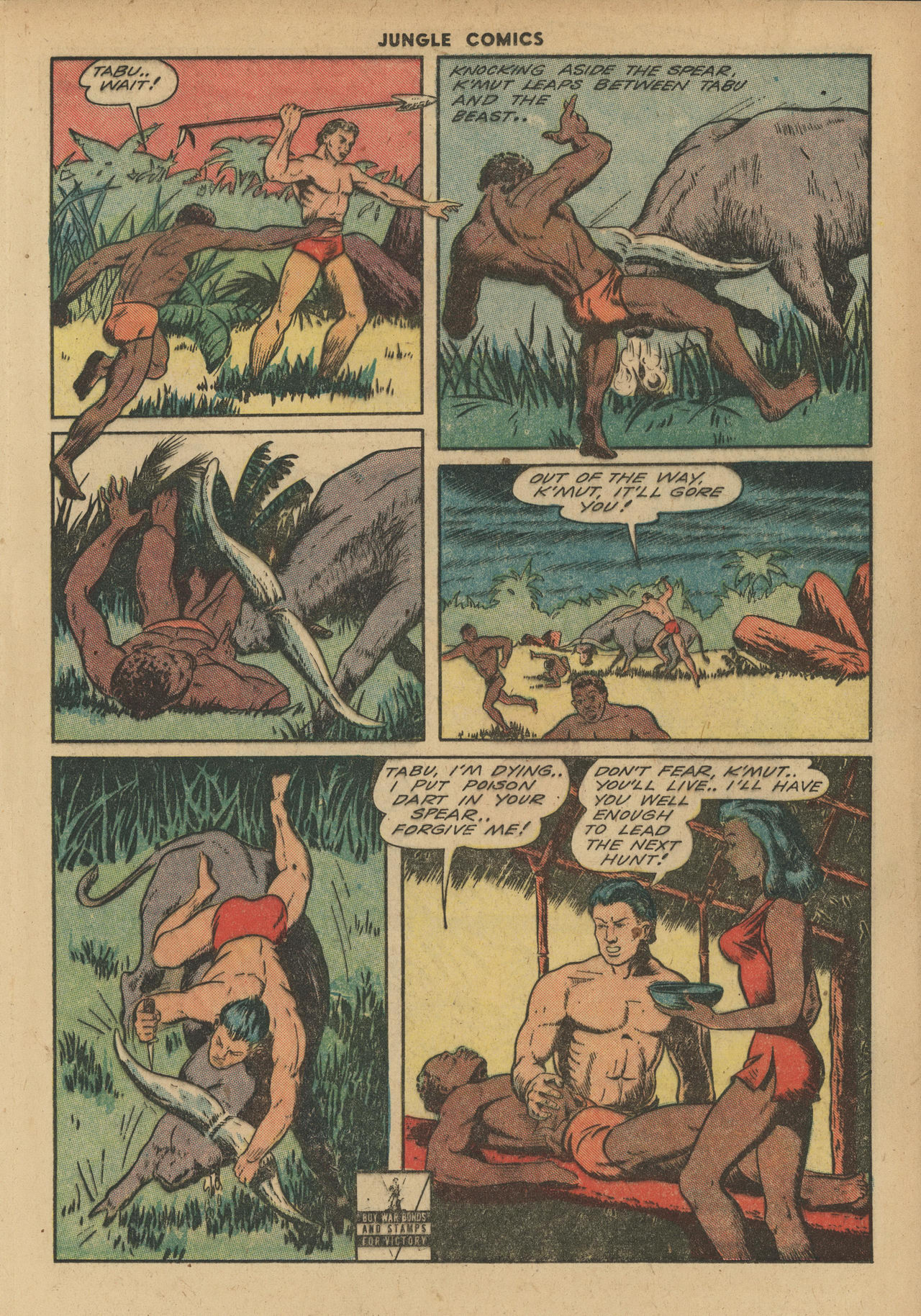 Read online Jungle Comics comic -  Issue #54 - 25