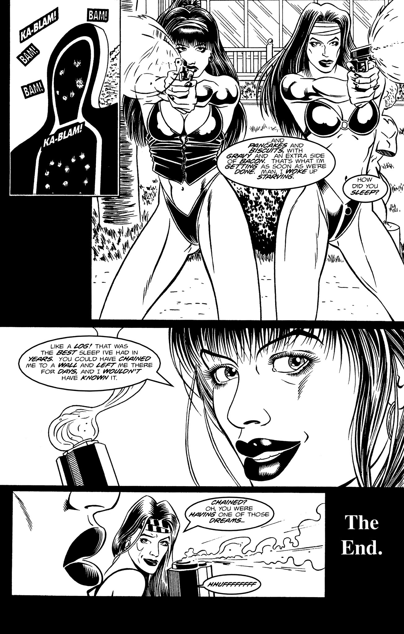Read online Vamperotica comic -  Issue #28 - 23