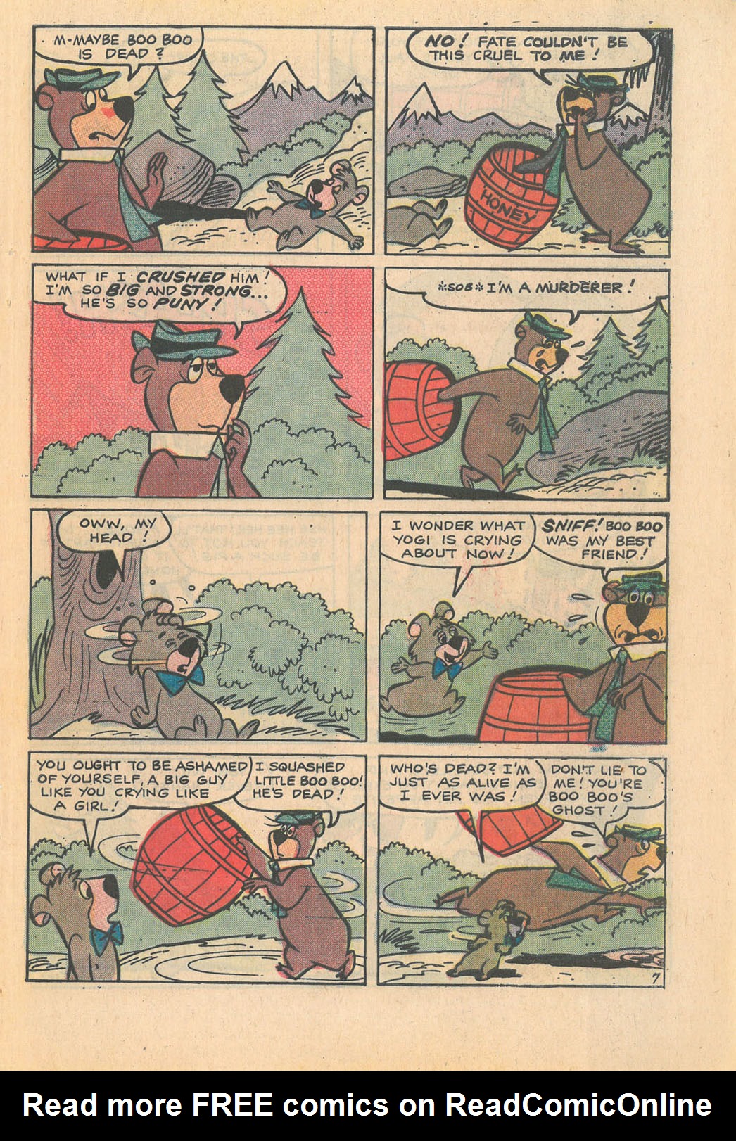 Read online Yogi Bear (1970) comic -  Issue #8 - 31