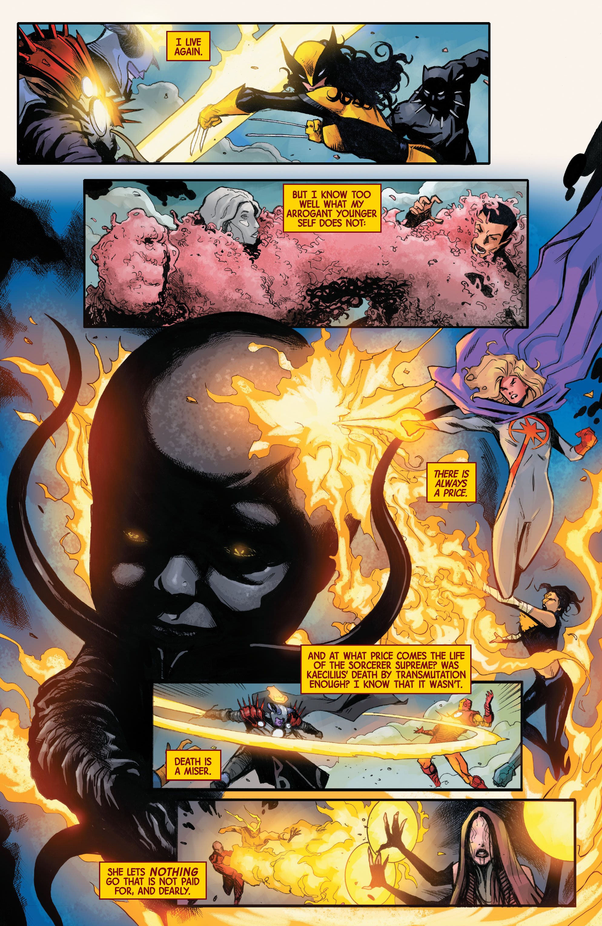 Read online Death of Doctor Strange comic -  Issue #5 - 14