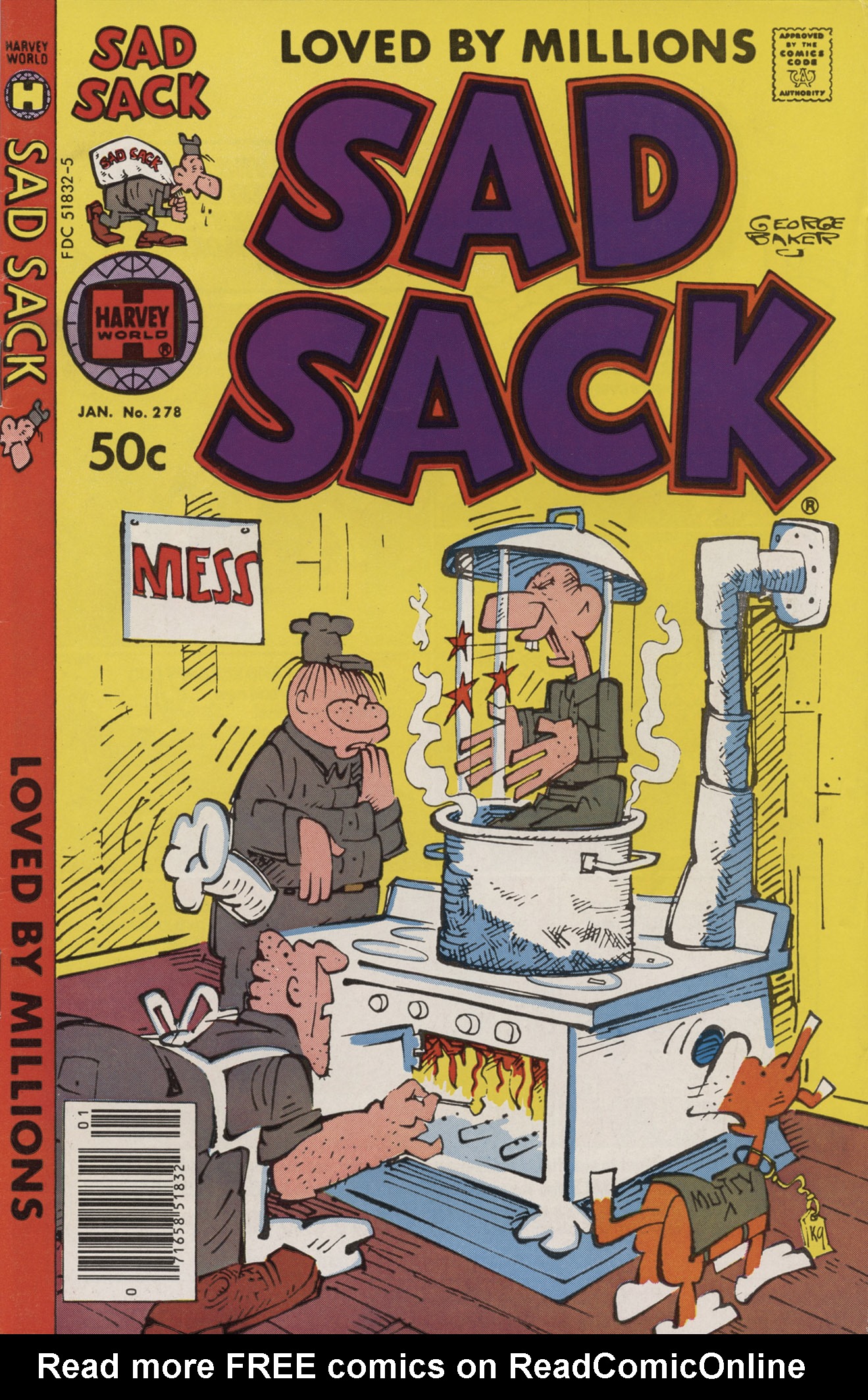 Read online Sad Sack comic -  Issue #278 - 1
