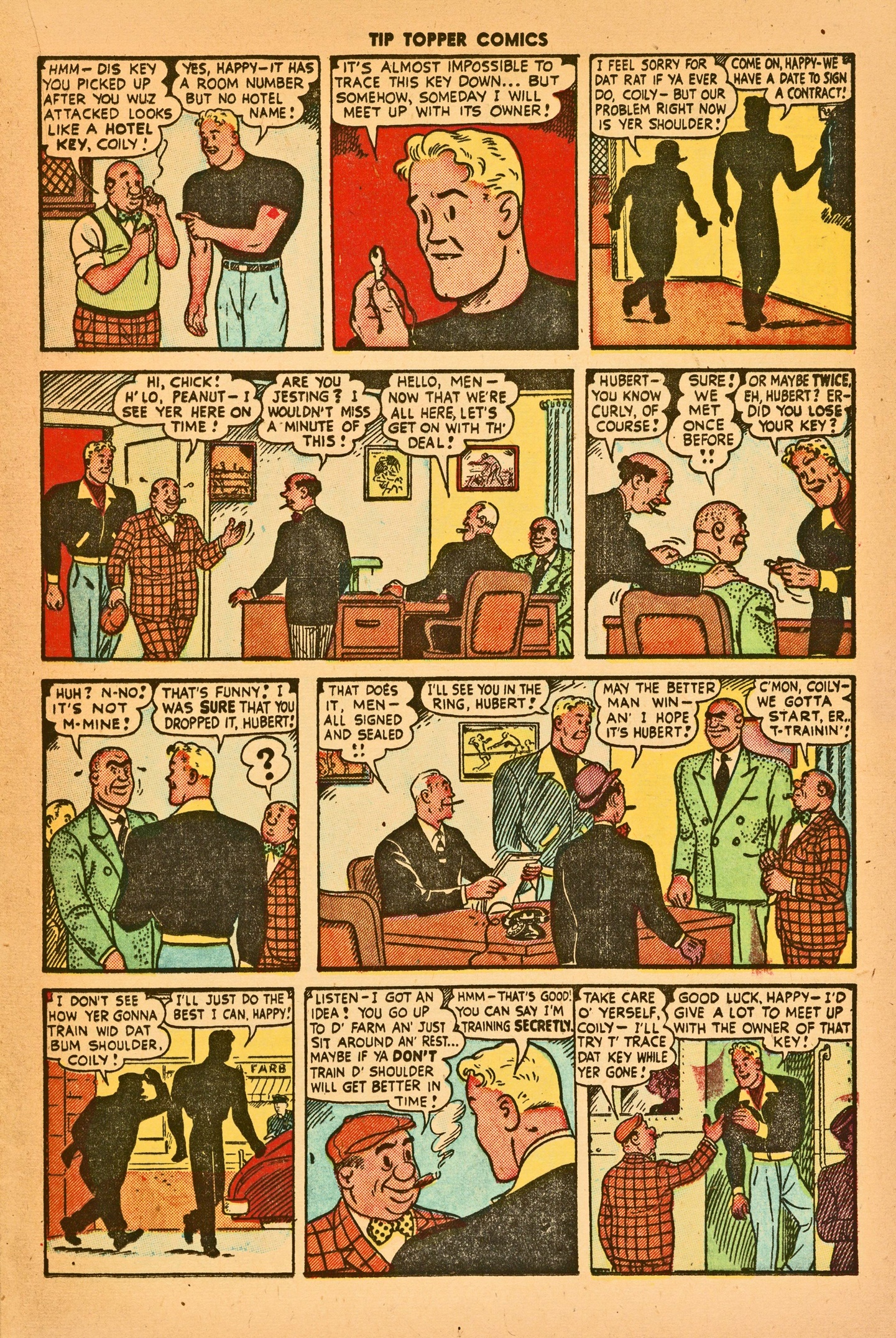 Read online Tip Topper Comics comic -  Issue #7 - 21