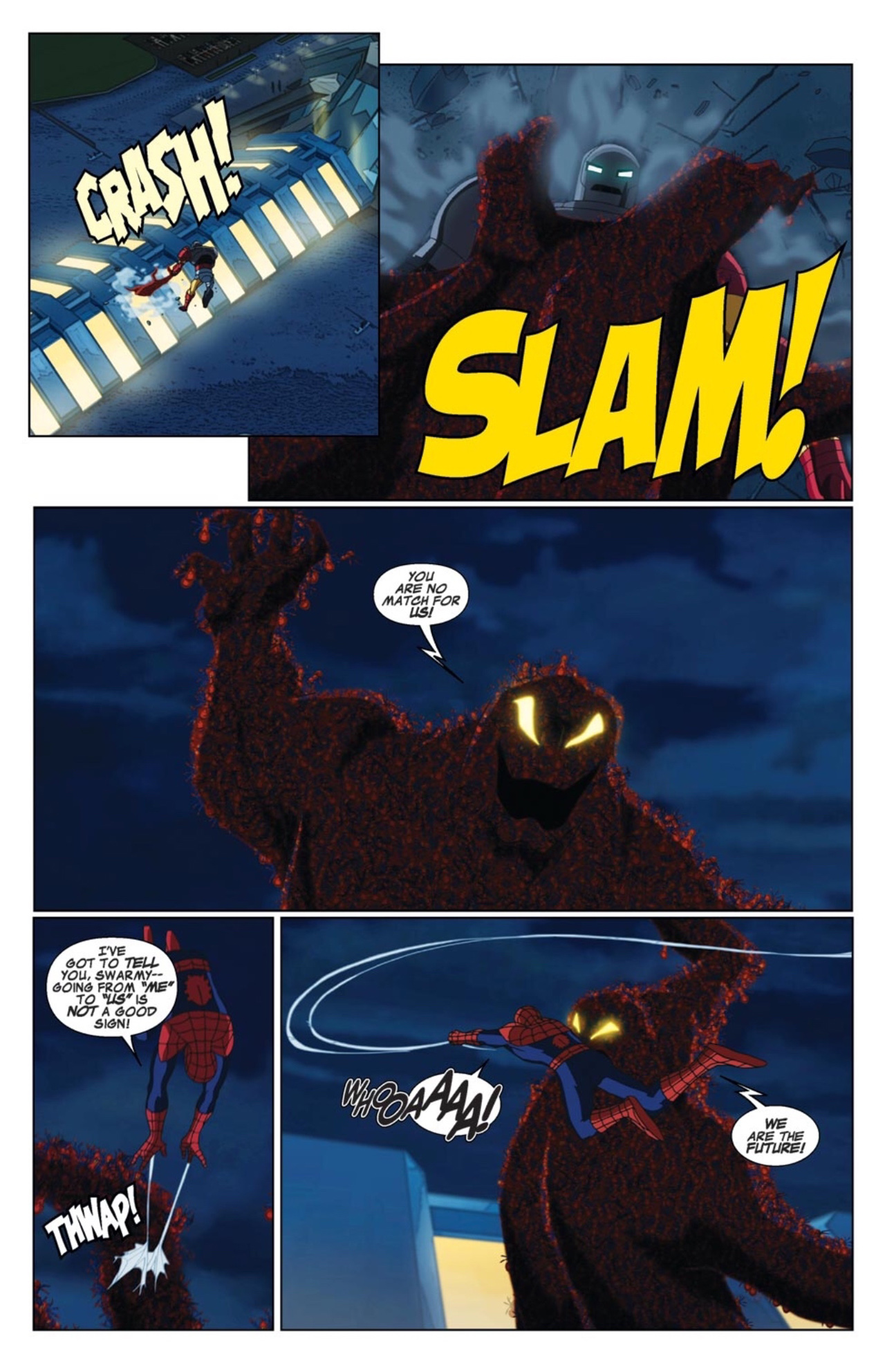 Read online Marvel Universe Ultimate Spider-Man: Web Warriors comic -  Issue #3 - 18