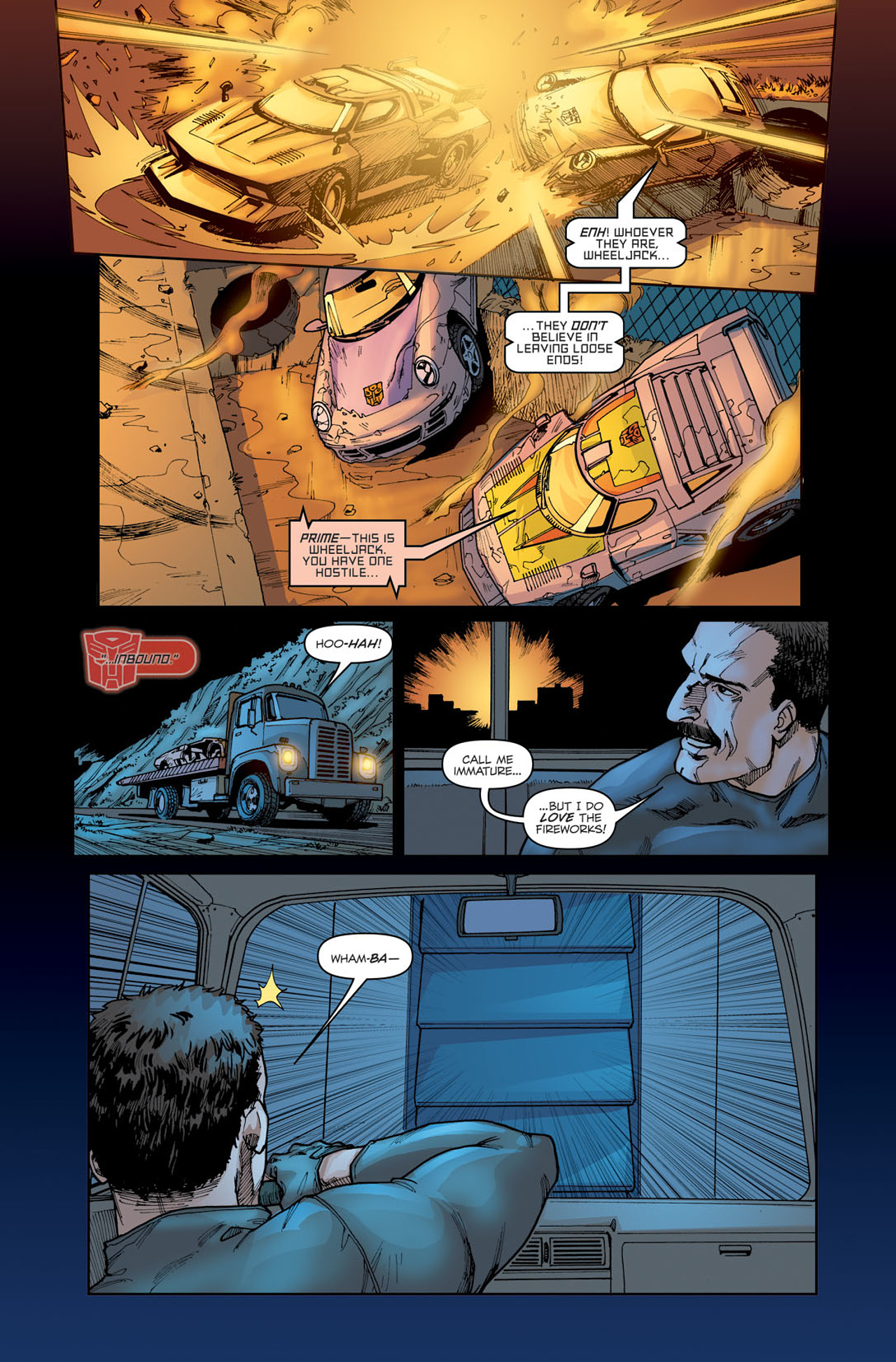 Read online The Transformers: Escalation comic -  Issue #2 - 21