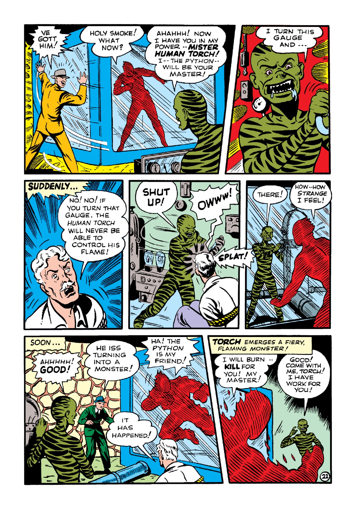 Read online Marvel Masterworks: Golden Age Human Torch comic -  Issue # TPB 2 (Part 3) - 29