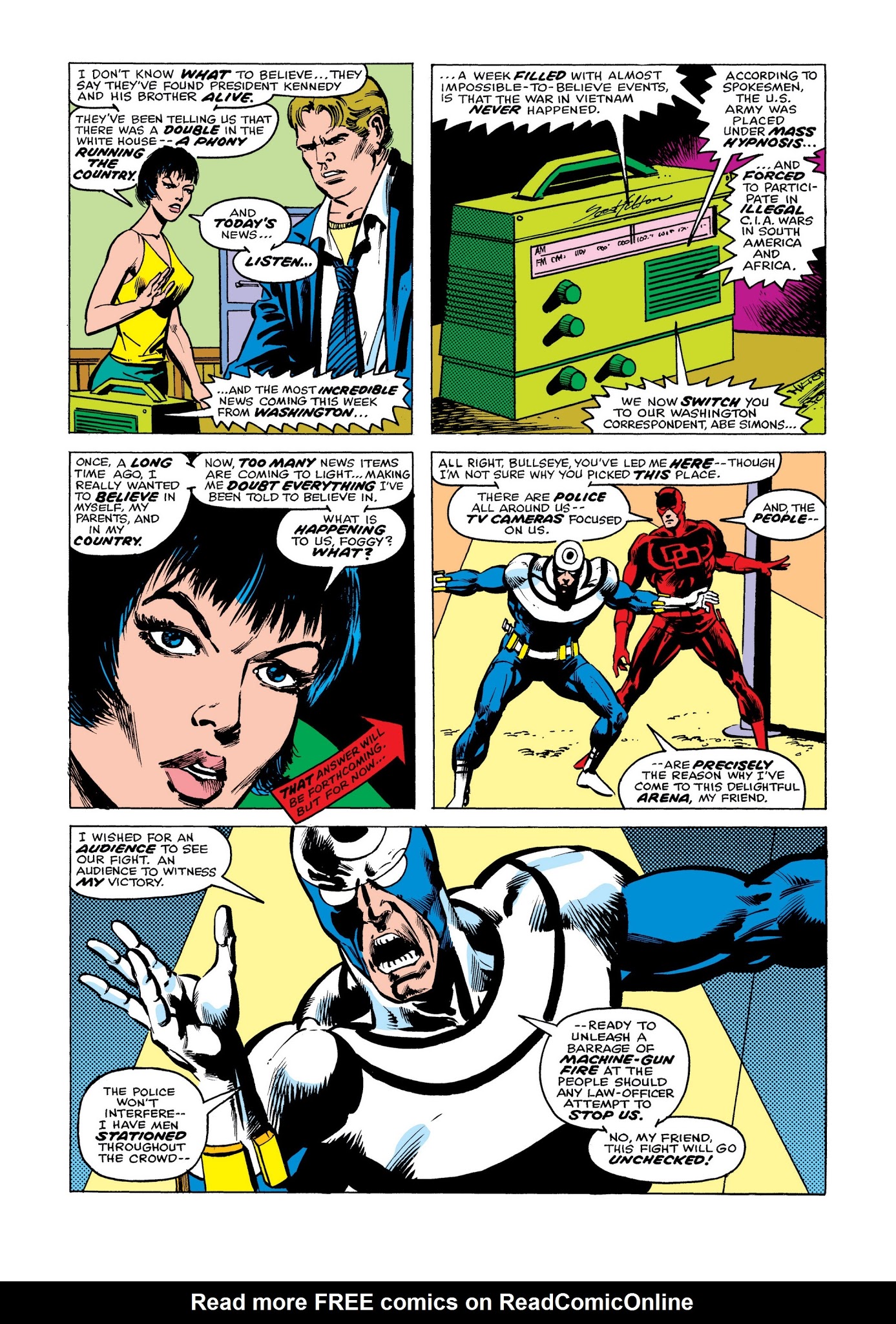 Read online Marvel Masterworks: Daredevil comic -  Issue # TPB 12 - 36