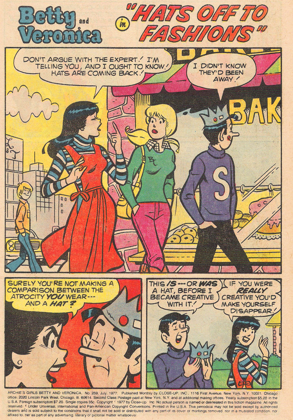 Read online Archie's Girls Betty and Veronica comic -  Issue #259 - 3