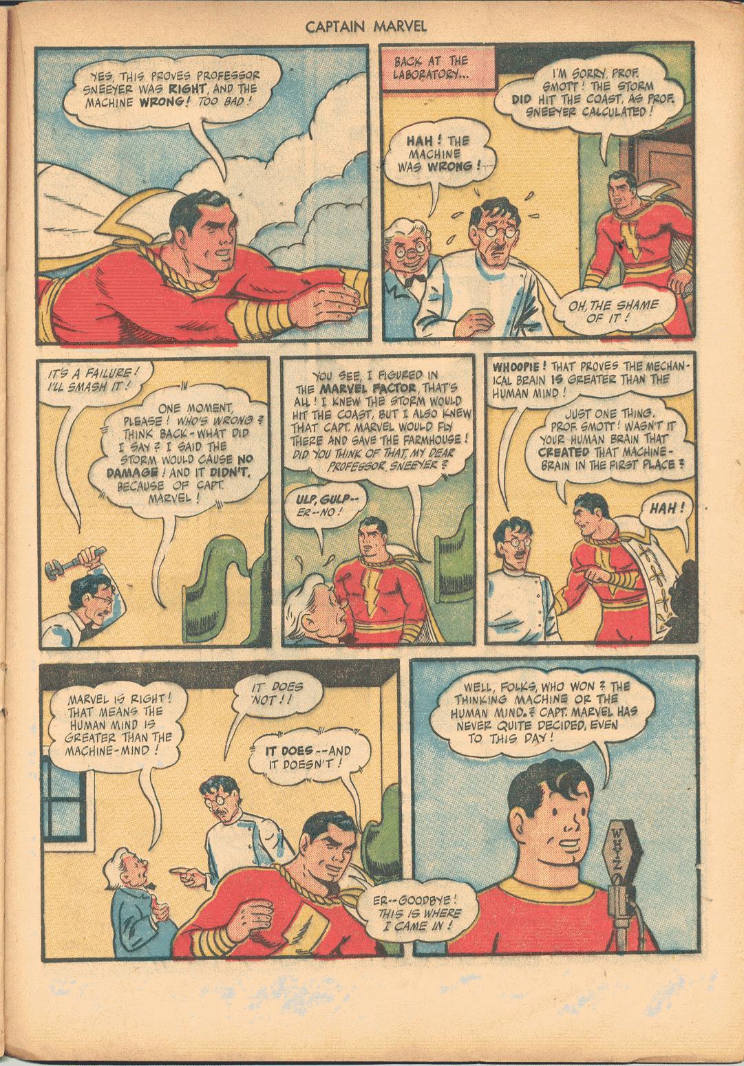Read online Captain Marvel Adventures comic -  Issue #53 - 21
