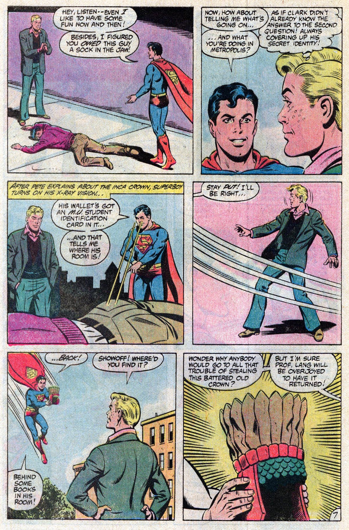 Read online Superman (1939) comic -  Issue #374 - 25