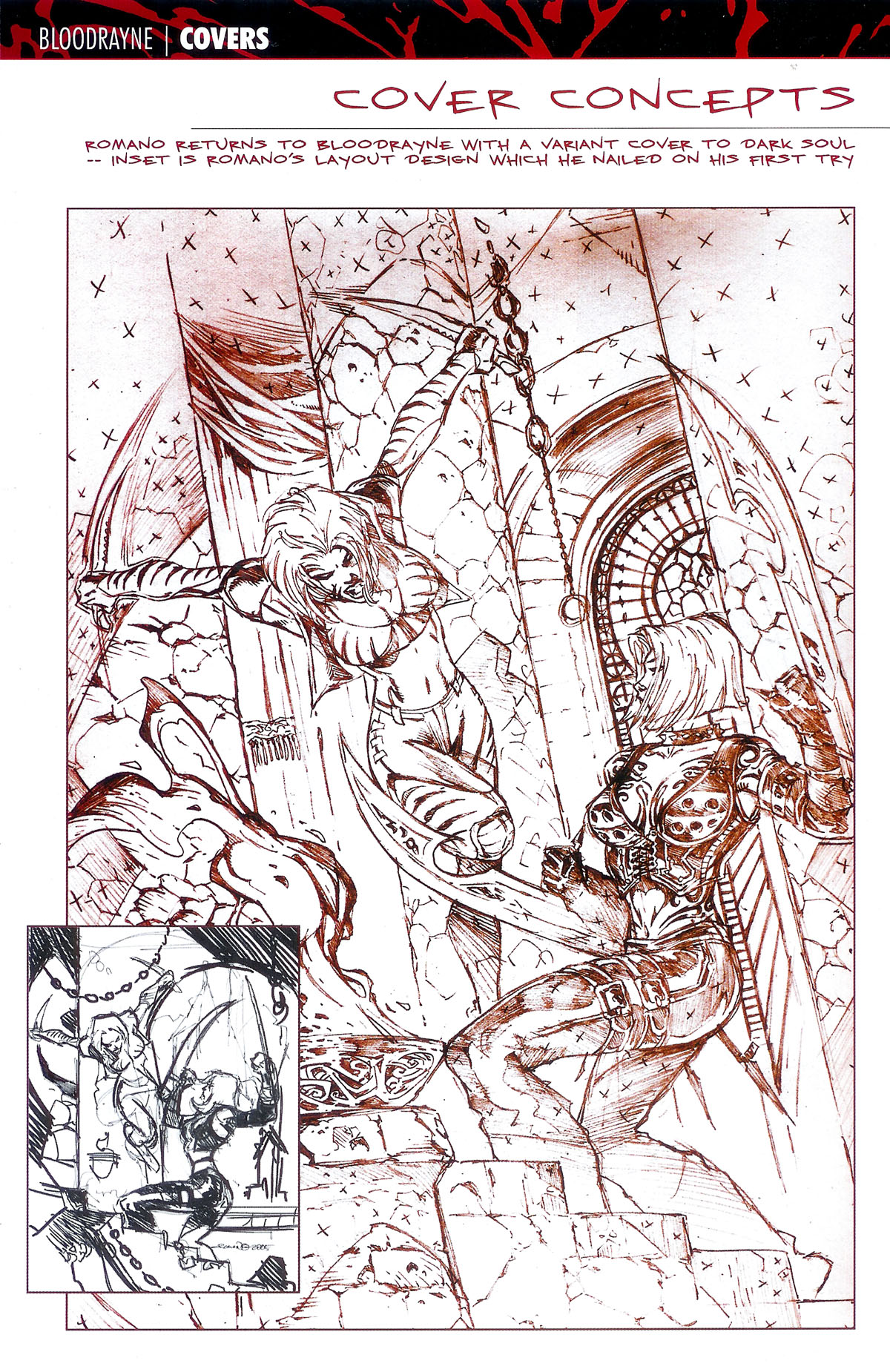 Read online BloodRayne: Raw comic -  Issue # Full - 13