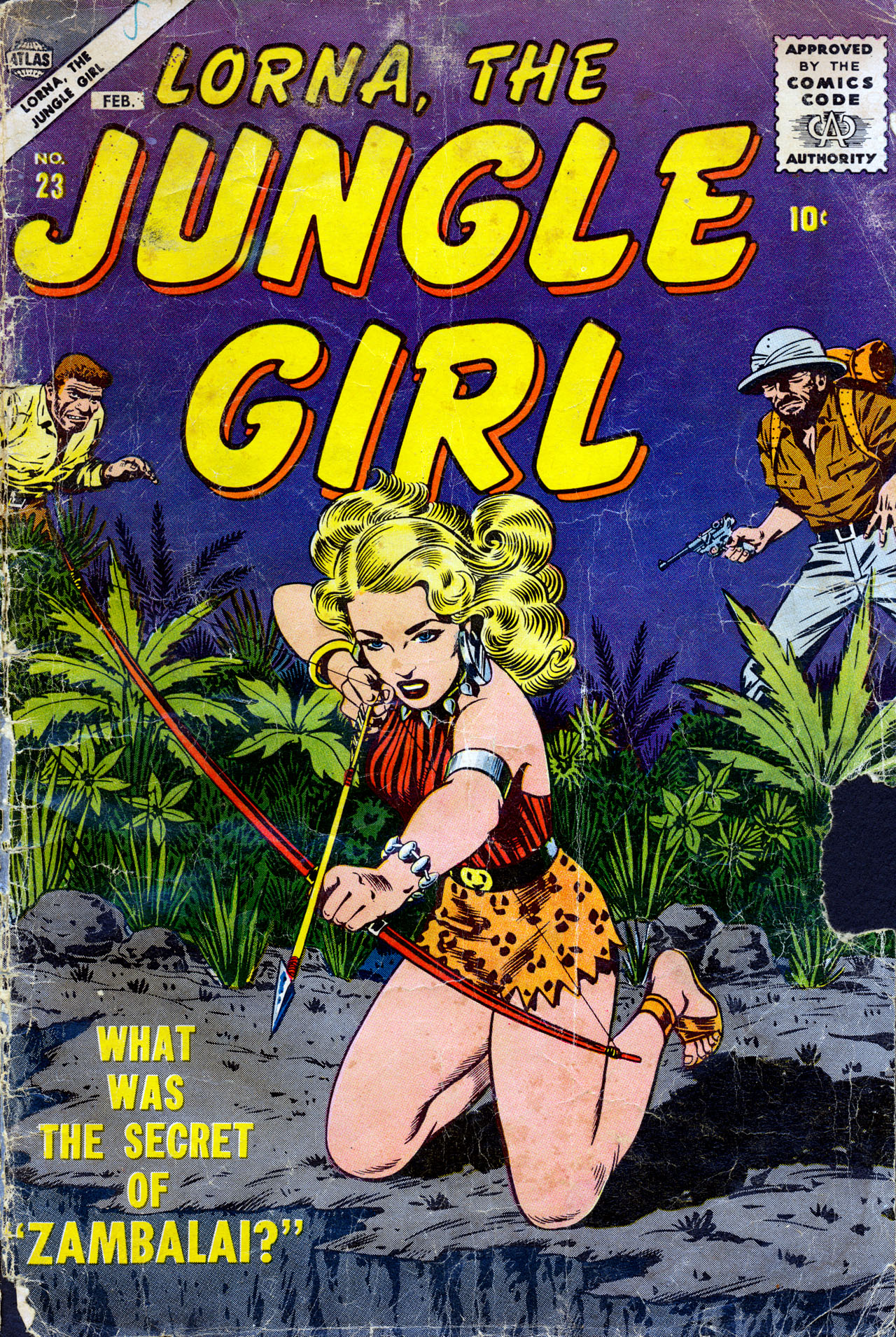 Read online Lorna, The Jungle Girl comic -  Issue #23 - 1