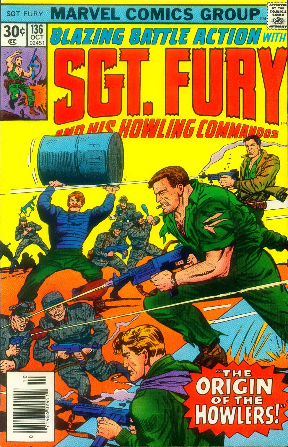 Read online Sgt. Fury comic -  Issue #136 - 1