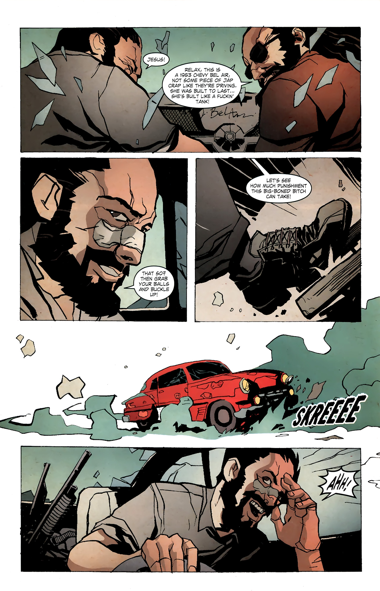 Read online Kane & Lynch comic -  Issue #2 - 4