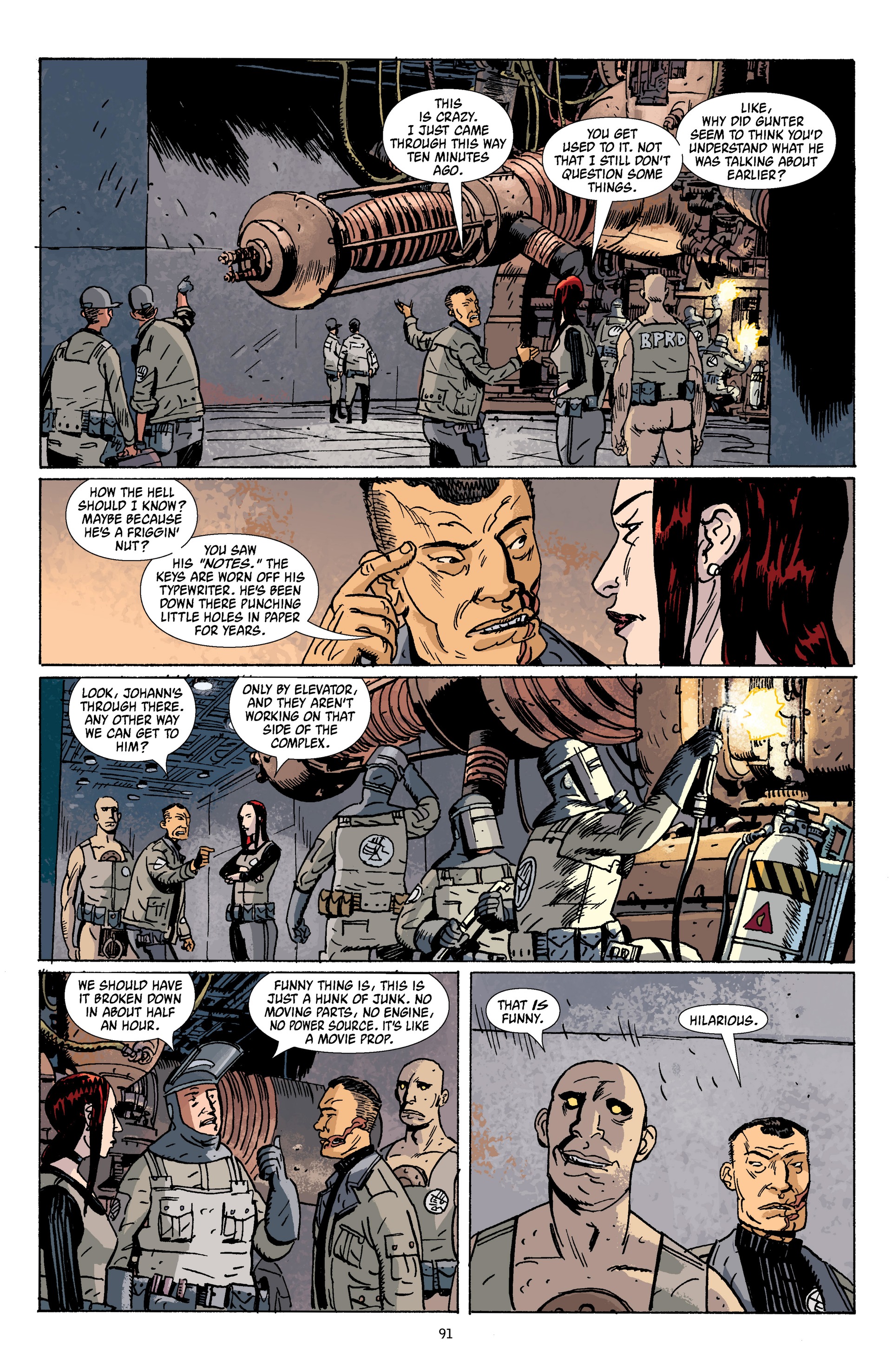 Read online B.P.R.D. Omnibus comic -  Issue # TPB 2 (Part 1) - 90
