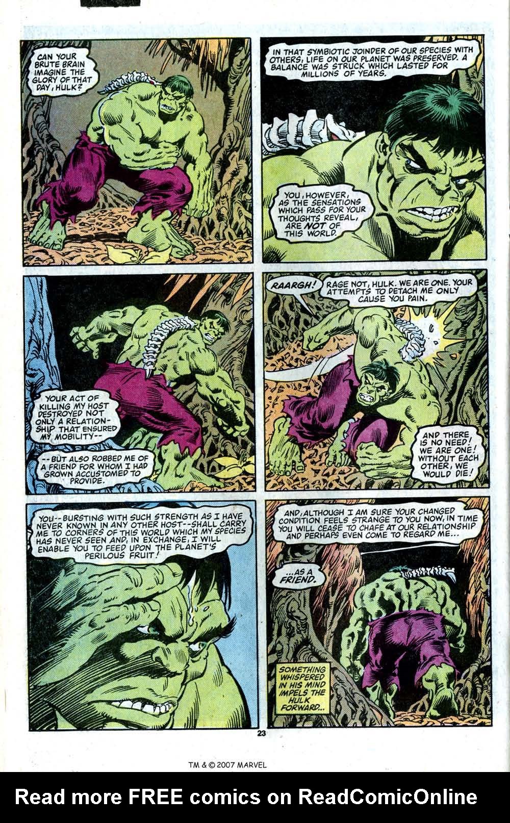 Read online The Incredible Hulk Annual comic -  Issue #13 - 30