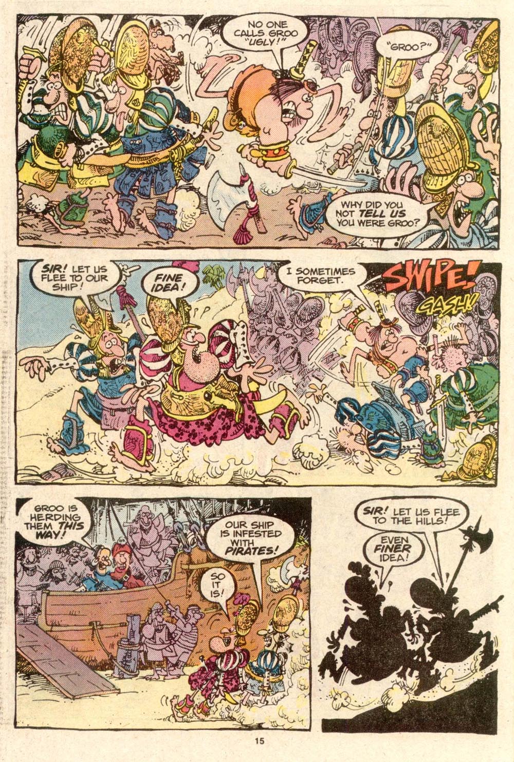 Read online Sergio Aragonés Groo the Wanderer comic -  Issue #33 - 15