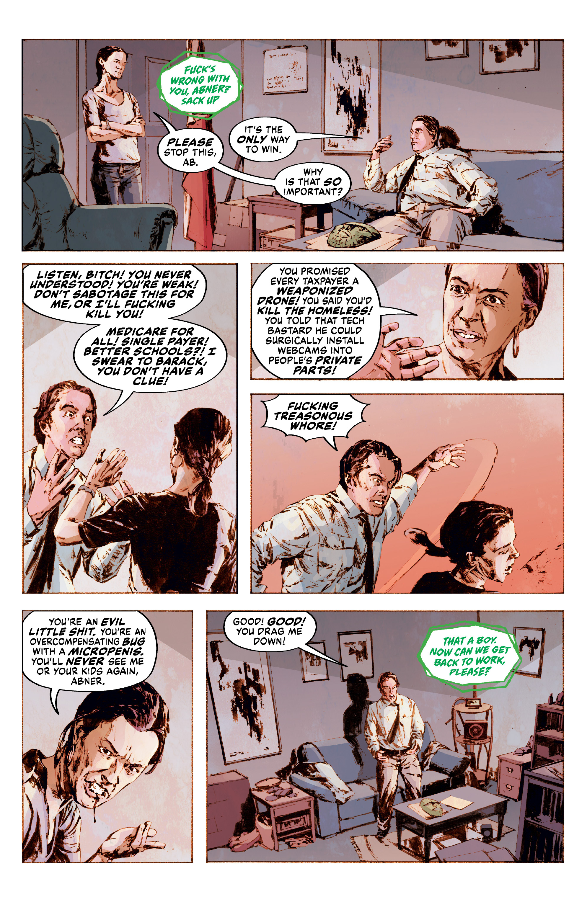 Read online The Mask: I Pledge Allegiance to the Mask comic -  Issue #3 - 7
