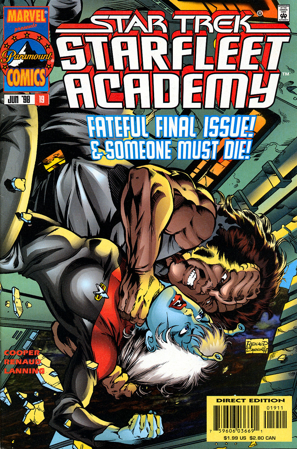 Read online Star Trek: Starfleet Academy (1996) comic -  Issue #19 - 1