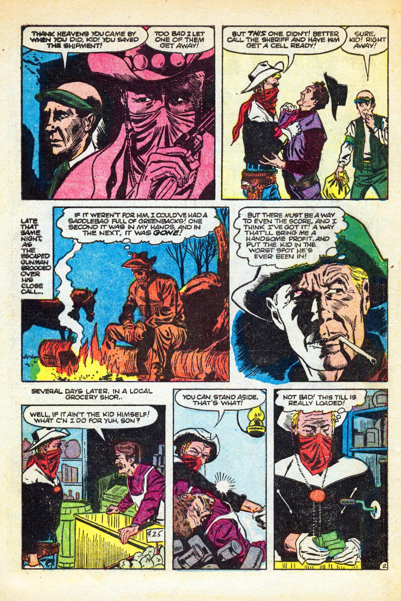 Read online The Outlaw Kid (1954) comic -  Issue #5 - 4