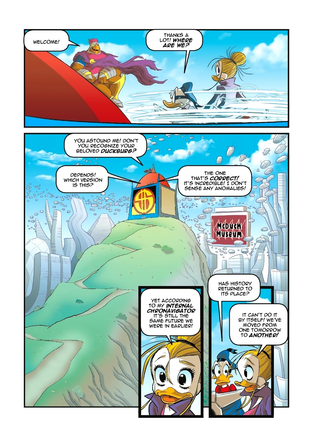 Read online Paperinik New Adventures: Might and Power comic -  Issue # TPB 2 - 44