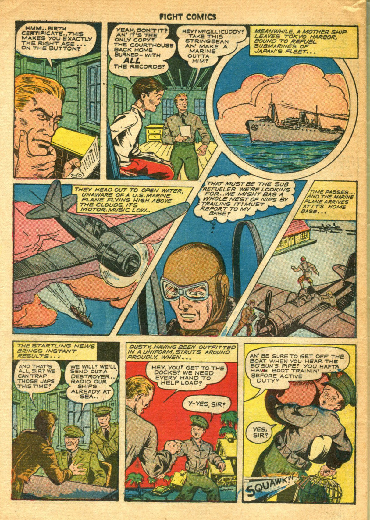 Read online Fight Comics comic -  Issue #27 - 44