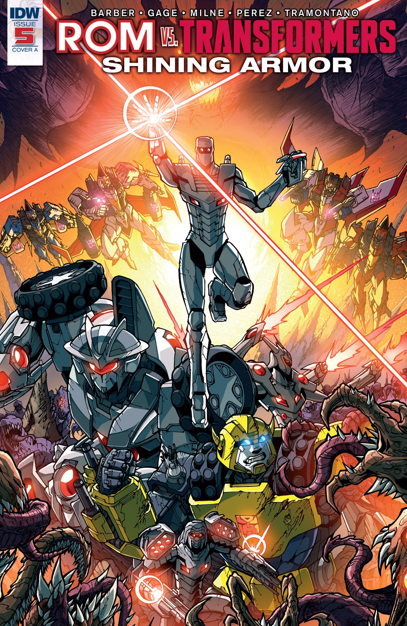 Read online ROM vs. Transformers: Shining Armor comic -  Issue #5 - 1